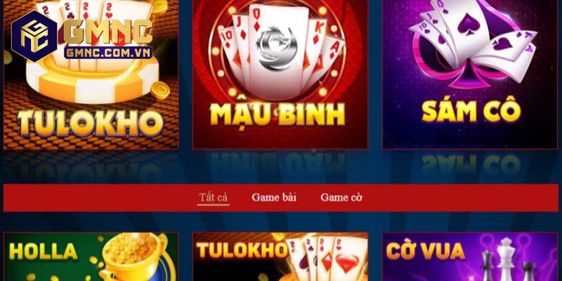 Kho trò chơi tại hệ thống được phát triển đa dạng