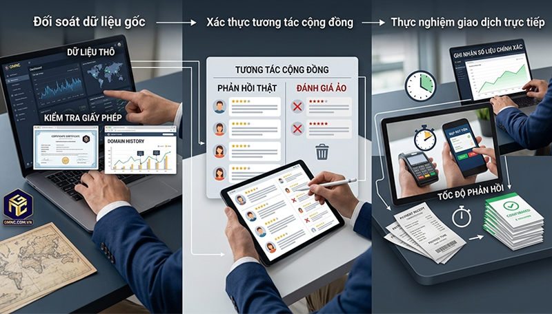 Vai trò chuyên gia GMNC trong quy trình kiểm duyệt dữ liệu 3 lớp